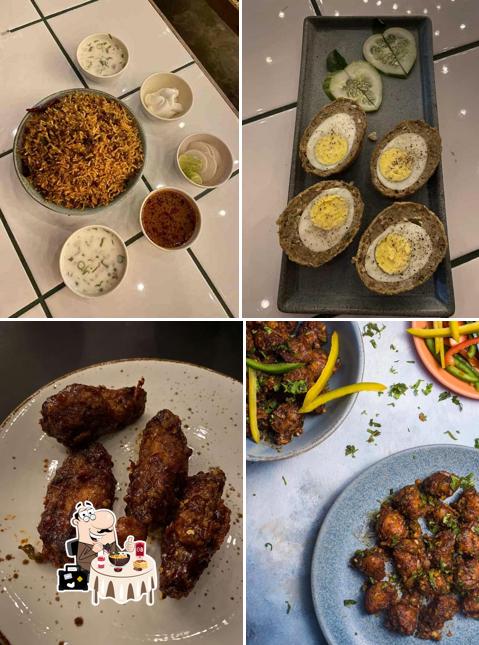 Food at Super Deluxe Dine Inn Restaurant