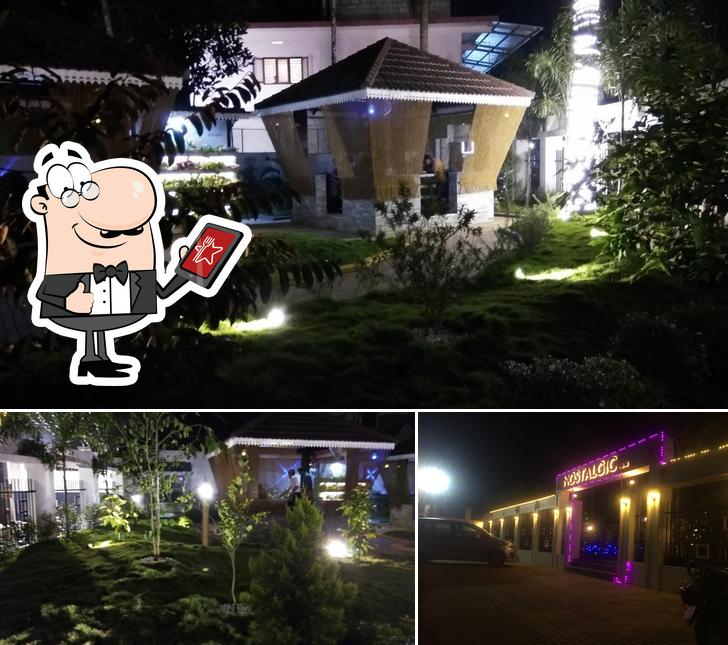 You can get some fresh air outside NOSTALGIC INN MULTI CUISINE RESTAURANT