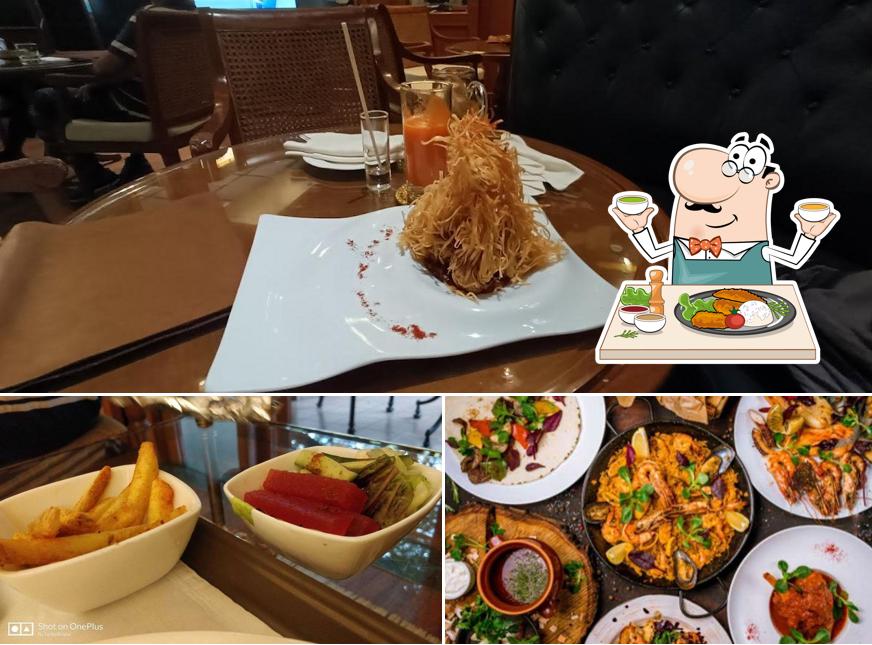 Food at The Polo Club