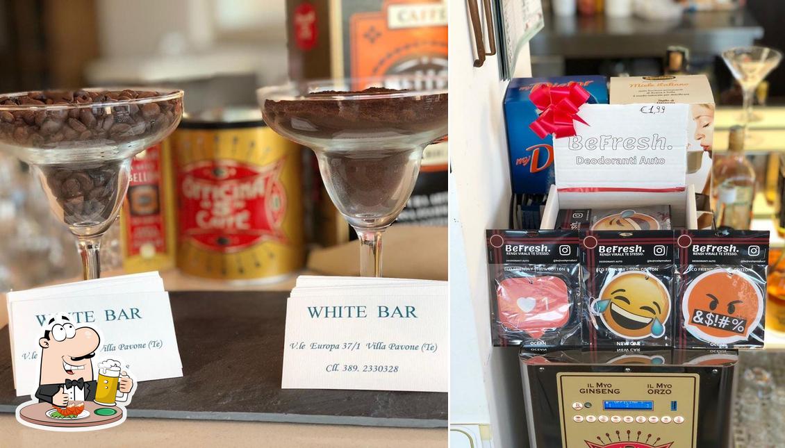 Puoi goderti un rinfrescante bicchiere di birra chiara o scura