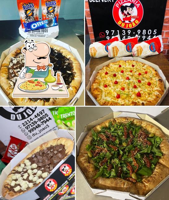 Comida em Pizzaria Du João