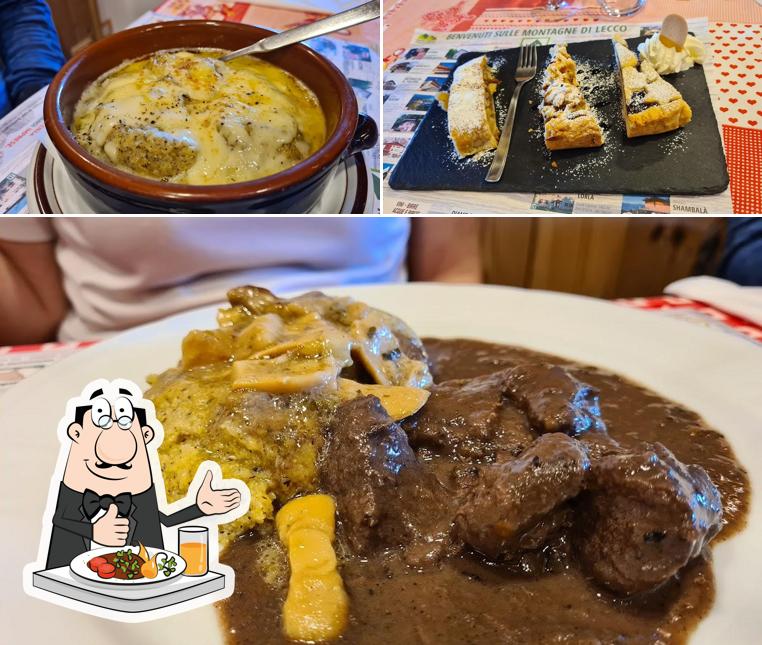 Cibo al Rifugio Shambalà