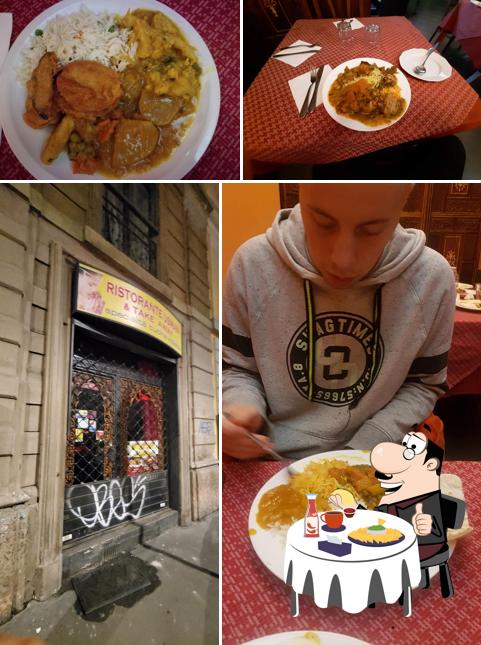 Prenditi un hamburger a Usman Bar and Restaurant