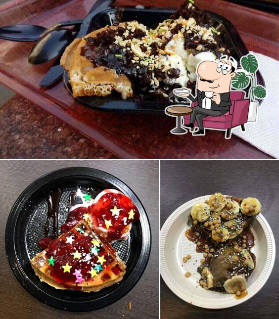 Take a look at the picture displaying interior and food at Wowfull