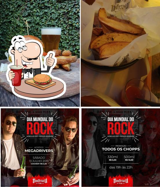 Os hambúrgueres do Nosferatu Pub irão satisfazer diferentes gostos