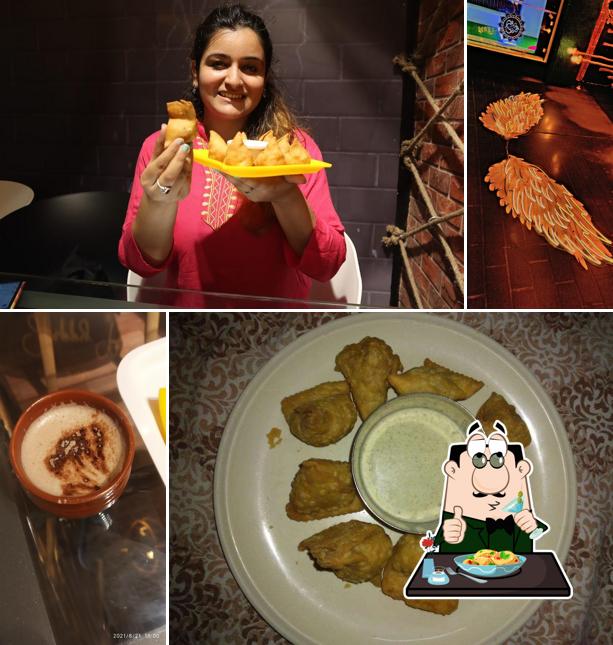 Creme brulee at Samosa junction jammu