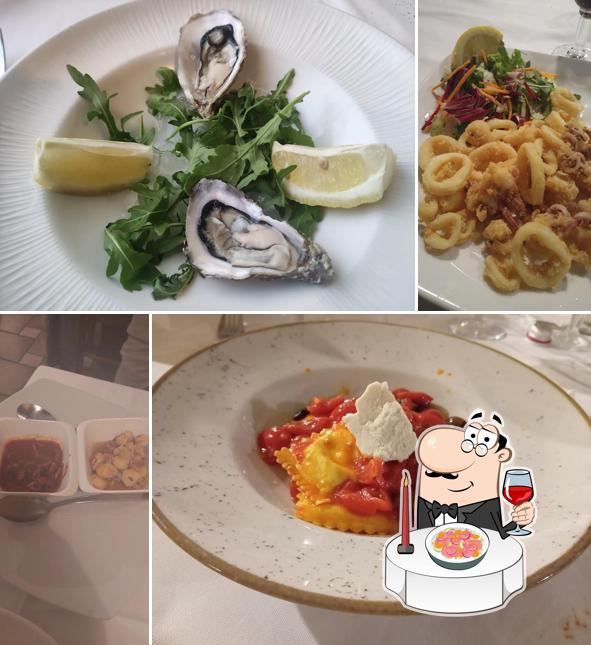 Tartare di tonno al Trattoria La Piazzetta