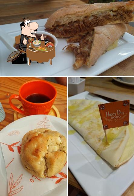 Comida em Zoco Cafés e Delícias