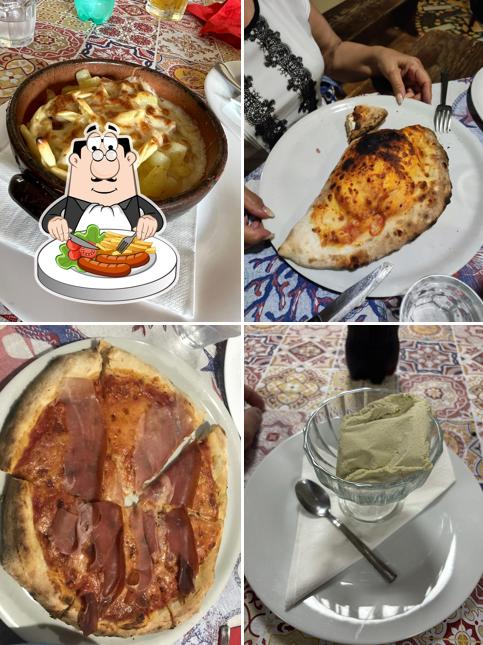 Platti al Pizzeria Salernitana