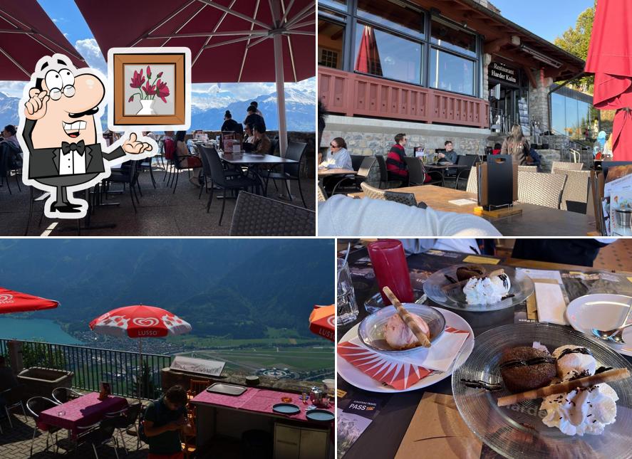 Siediti a un tavolo di Panorama Restaurant Harder Kulm