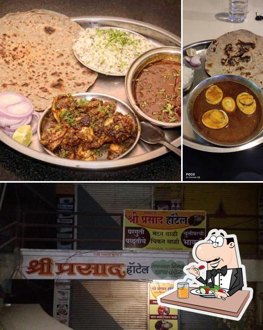 Food at Kesekar Biryani House Shree Prasad Hotel