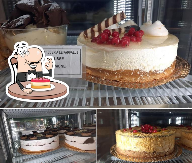 Cheesecake al Pasticceria Le Farfalle