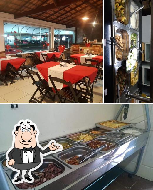 Veja imagens do interior do Churrascaria Varandas