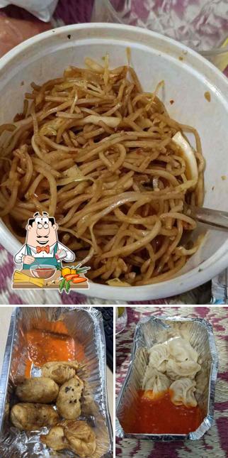 Spaghetti bolognese at Heavenly Chinese