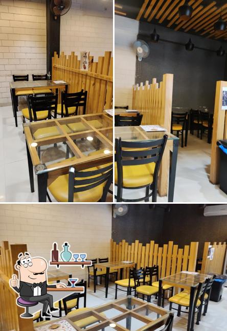 The interior of The Pizza Room