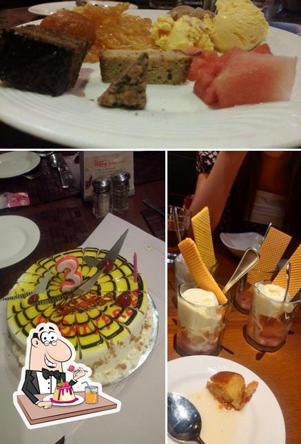 Sip 'n' Dine offers a number of desserts