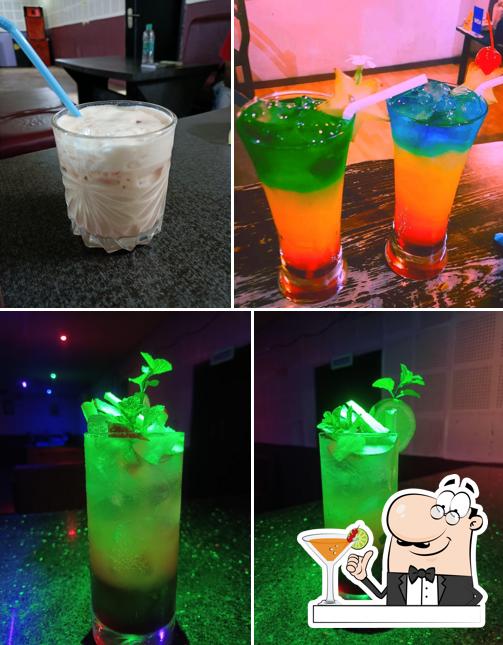 Try a drink from the menu