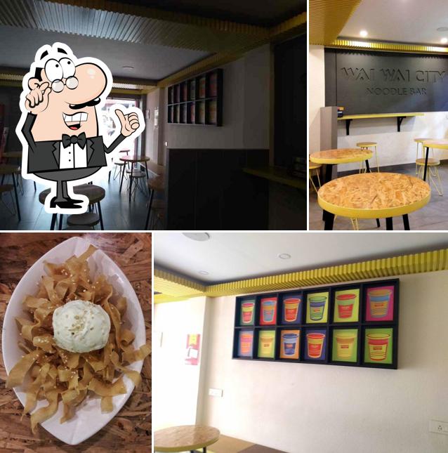 The interior of Wai Wai City, Siliguri