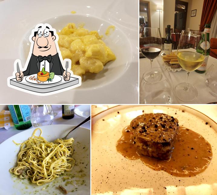 Cibo al Ristorante Al Maniero