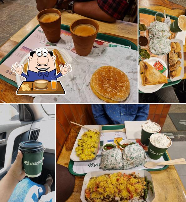 Food at Chaayos Cafe at Raheja Mindspace