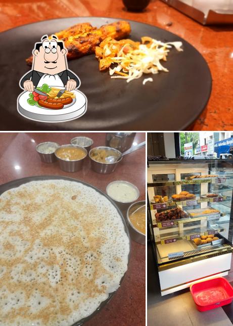 Meals at Pai Tiffins Udupi brahmagiri