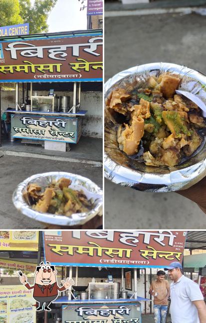 Food at Bihari Samosa Centre( Nadiad wala) in chandkheda Ahmdavad