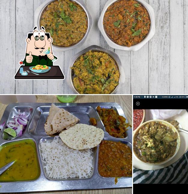 Food at Hari Om Kathiyawadi Restaurant