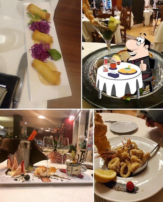 Piatto di formaggi al Ristoro del Colle