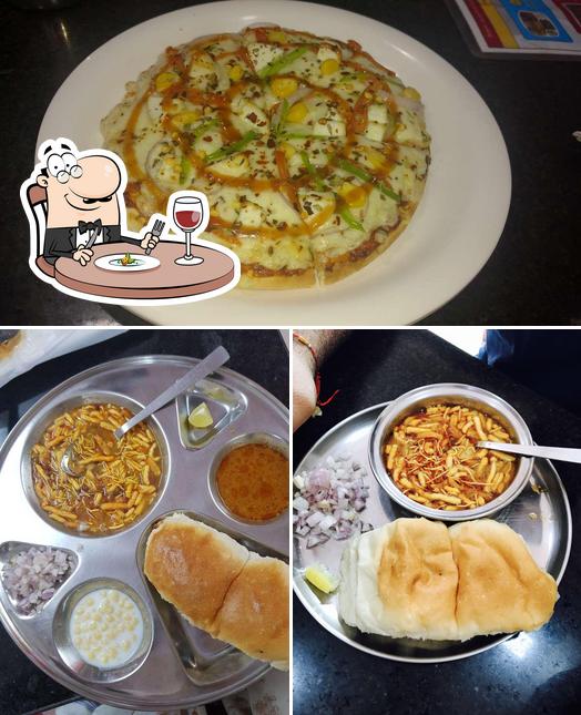 Food at Surya's Pav Bhaji King