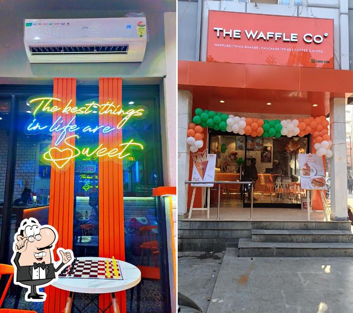 Check out how The Waffle Co. Sanjay Place Agra looks inside