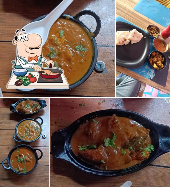 Chicken curry at The heaven restro & cafe