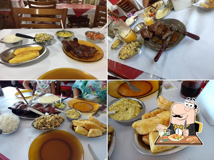 Platos en Restaurante Paraíso Da Carne De Sol
