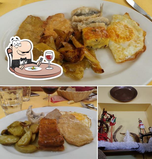 Cibo al Trattoria Due Cuochi