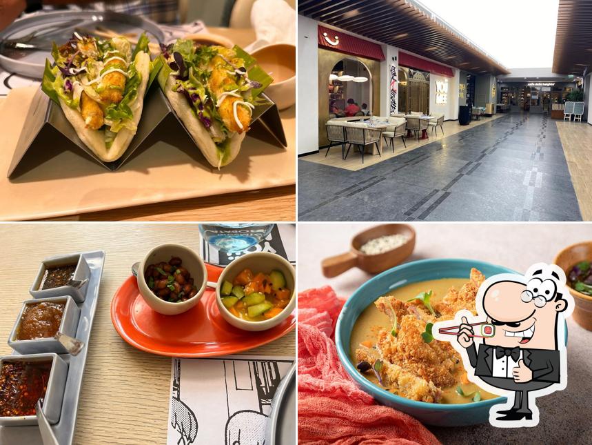 Sushi rolls are available at YouMee Worldmark