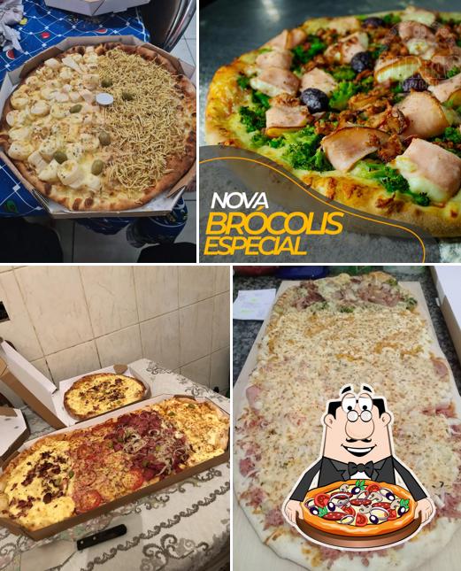 Experimente diferentes variedades de pizza