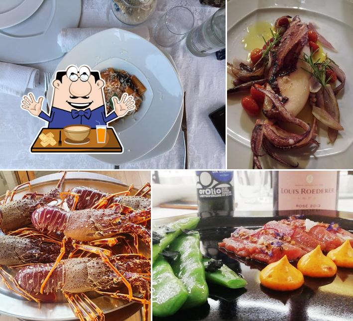 Scampi al Ristorante "Da Lucrezia"