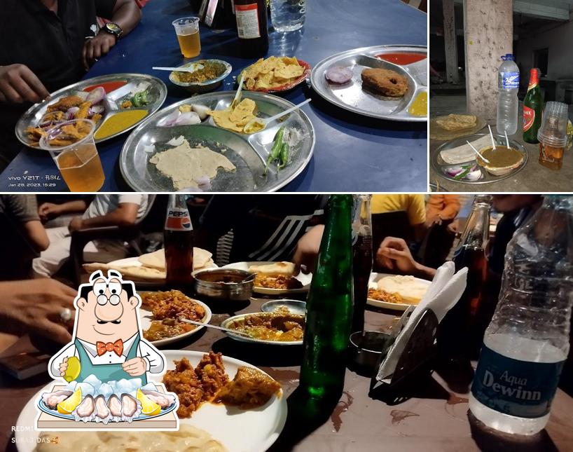 Oysters at M/S. ROYAL STAR F.L ON SHOP/OFF SHOP