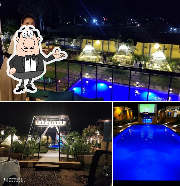 The interior of Hideout