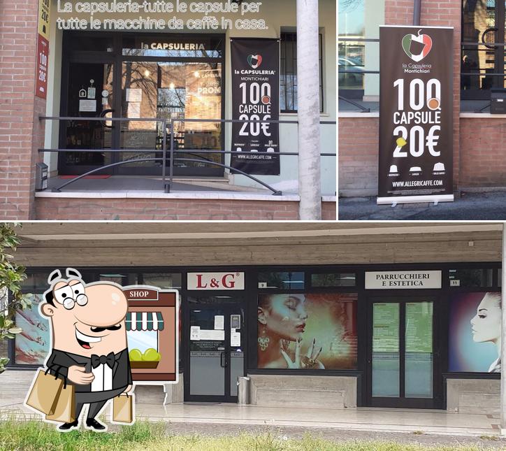 Gli esterni di La Capsuleria Montichiari di Barezzani Amelia