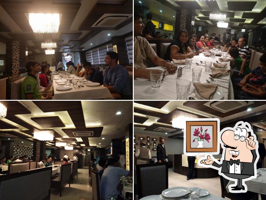 The interior of Dinner Point Restaurant And Banquet