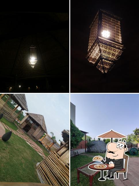 You can get some fresh air outside Moments Café & Restaurant