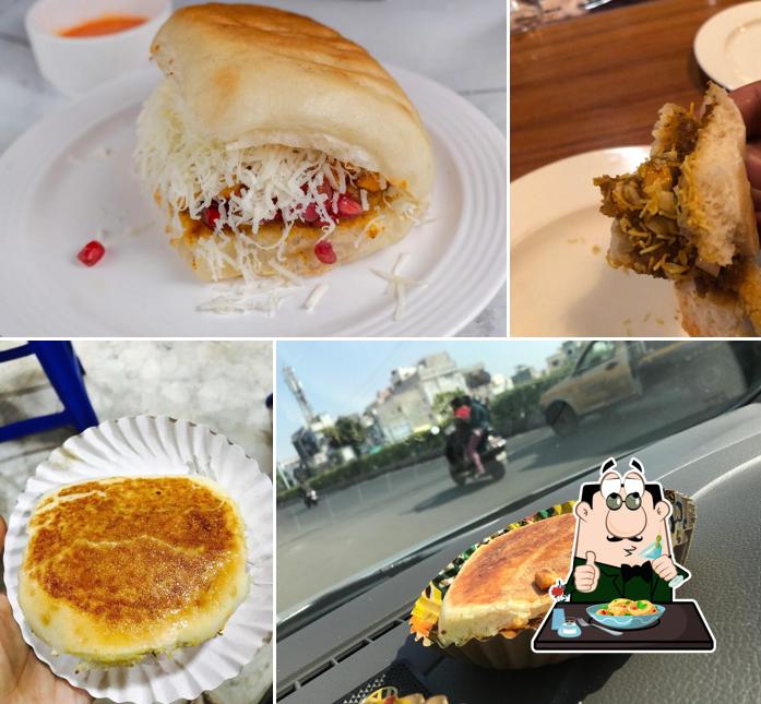 Food at Bhai Bhai Dabeli Karelibaug