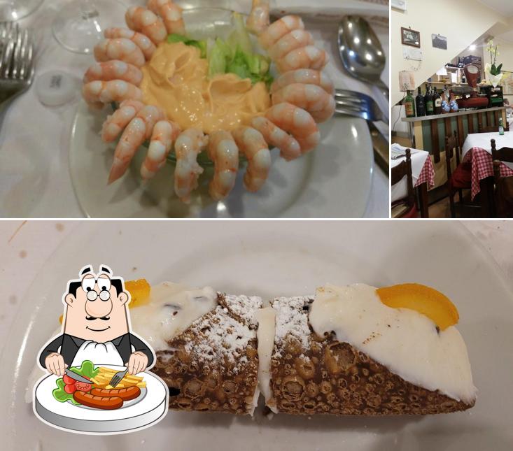 Tra le varie cose da Trattoria Buttitta si possono trovare la cibo e bevanda