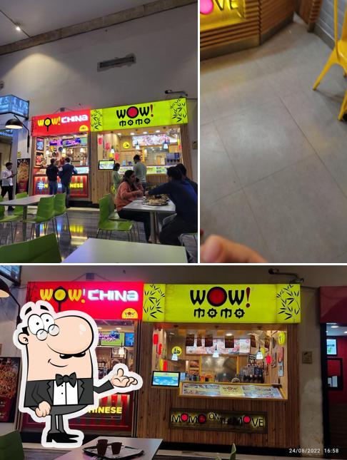 The interior of Wow! Momo