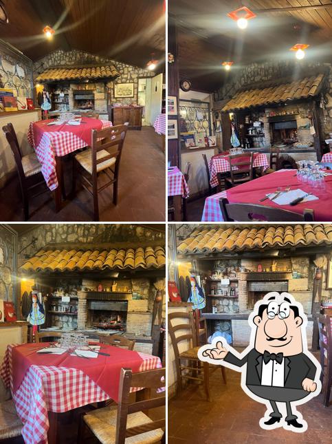 Gli interni di Il Capriolo