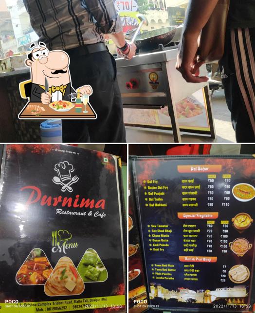 Food at Purnima Restaurant & Cafe