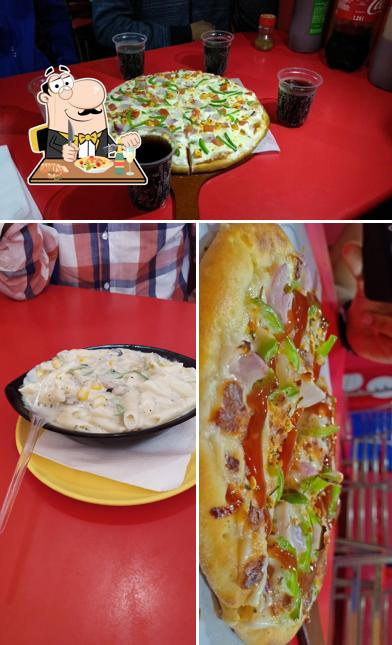 Food at Da Pizza Hub