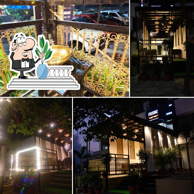 The exterior of Rassaaz Restaurant (Veg - Non Veg)