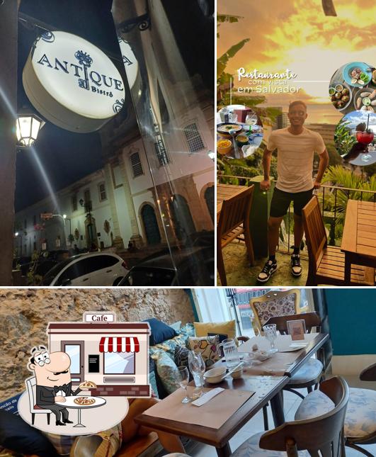 A foto do Antique Bistrô’s exterior e interior