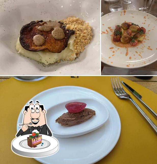 Torta al cioccolato al Ristorante La Locanda